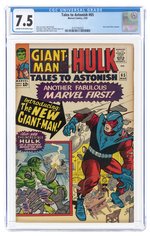 TALES TO ASTONISH #65 MARCH 1965 CGC 7.5 VF-.