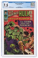 TALES TO ASTONISH #79 MAY 1966 CGC 7.5 VF- (INCREDIBLE HULK VS. HERCULES).