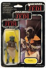 PALITOY STAR WARS: RETURN OF THE JEDI (1983) - KLAATU TRI-LOGO 70 BACK CARDED ACTION FIGURE.