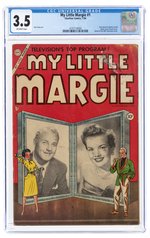 MY LITTLE MARGIE #1 JULY 1954 CGC 3.5 VG-.