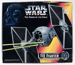 STAR WARS: THE POWER OF THE FORCE (1995) - TIE FIGHTER FACTORY SEALED IN BOX.