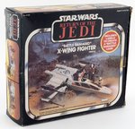 STAR WARS: RETURN OF THE JEDI (1983) - X-WING FIGHTER (BATTLE DAMAGED) IN BOX.