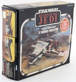 STAR WARS: RETURN OF THE JEDI (1983) - X-WING FIGHTER (BATTLE DAMAGED) IN BOX.