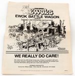 STAR WARS: THE POWER OF THE FORCE (1985) - EWOK BATTLE WAGON IN BOX.