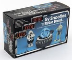 PALITOY STAR WARS: RETURN OF THE JEDI (1983) - SY SNOODLES AND THE REBO BAND 70 BACK TRI-LOGO BOX SEALED CONTENTS.