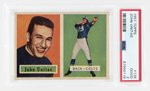 1957 TOPPS #138 JOHNNY UNITAS (HOF) ROOKIE CARD PSA 2 GOOD.