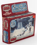 STAR WARS: MICRO COLLECTION (1982) - HOTH TURRET DEFENSE ACTION PLAYSET IN BOX.