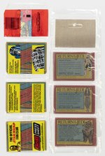 STAR WARS: THE EMPIRE STRIKES BACK - RETURN OF THE JEDI TOPPS CARD RACK PACK PAIR.