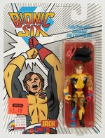 BIONIC SIX (1986) - JACK CARDED ACTION FIGURE.