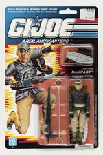 G.I. JOE (1990) - RAMPART SERIES 9/34 BACK CARDED ACTION FIGURE.