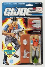 G.I. JOE (1990) - TOPSIDE SERIES 9/34 BACK CARDED ACTION FIGURE.