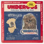 STAR WARS: RETURN OF THE JEDI (1983) - CHEWBACCA UNDEROOS SEALED.