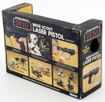 STAR WARS: RETURN OF THE JEDI (1983) - BIKER SCOUT LASER PISTOL IN BOX.