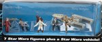 MICRO MACHINES SPACE STAR WARS (1995) - MILLENIUM FALCON PLAYSET IN BOX.