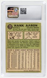 1967 TOPPS #250 HANK AARON (HOF) CSG 5.5 EXC+.