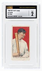 1909 E92 CROFT'S CANDY ART DEVLIN RED BACK CSG 2 GOOD.