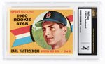 1960 TOPPS #148 CARL YASTRZEMSKI (HOF) CSG 4 VG/EX.