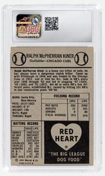 1954 RED HEART DOG FOOD RALPH KINER (HOF) CSG 6 EX/NM.