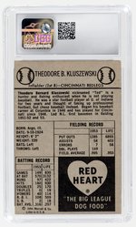 1954 RED HEART DOG FOOD TED KLUSZEWSKI CSG 6 EX/NM.