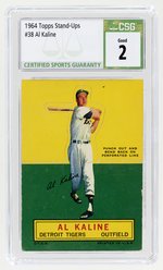 1964 TOPPS STAND-UPS #38 AL KALINE (HOF) CSG 2 GOOD.