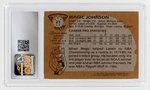 1981-82 TOPPS #21 MAGIC JOHNSON (HOF) CSG 7.5 NM+.