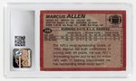 1983 TOPPS #294 MARCUS ALLEN (HOF) ROOKIE CARD AFC PRO BOWL CSG 8 NM/MINT.