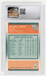 1988-89 FLEER #120 MICHAEL JORDAN (HOF) ALL-STAR CSG 6.5 EX/NM+.