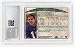 1998 TOPPS CHROME #165 PEYTON MANING (HOF) ROOKIE CARD CSG 8.5 NM/MINT+.