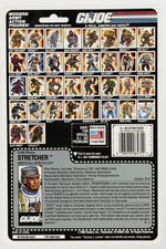 G.I. JOE (1990) - STRETCHER SERIES 9/34 BACK CARDED ACTION FIGURE.