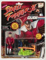 G.I. JOE: STREET FIGHTER II (1993) - M. BISON SERIES 12/12 BACK CARDED ACTION FIGURE.