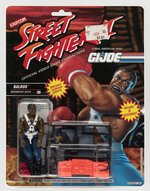 G.I. JOE: STREET FIGHTER II (1993) - BALROG SERIES 12/12 BACK CARDED ACTION FIGURE.