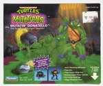 TEENAGE MUTANT NINJA TURTLES: MUTATIONS (1992) - MUTATIN' DONATELLO FACTORY-SEALED BOXED ACTION FIGURE.