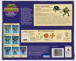 TEENAGE MUTANT NINJA TURTLES: MUTATIONS (1992) - MUTATIN' MICHAELANGELO FACTORY-SEALED BOXED ACTION FIGURE.