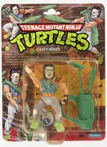 TEENAGE MUTANT NINJA TURTLES (1989) - CASEY JONES SERIES 2/19 BACK CARDED ACTION FIGURE.