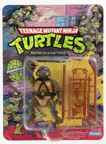 TEENAGE MUTANT NINJA TURTLES (1988) - DONATELLO SERIES 1/10 BACK CARDED ACTION FIGURE.