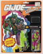 G.I. JOE: ECO WARRIORS (1992) - TOXO-ZOMBIE SERIES 11/9 BACK CARDED ACTION FIGURE.