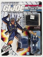 G.I. JOE: SKY PATROL (1990) - SKYDIVE SERIES 9/40 BACK CARDED ACTION FIGURE.