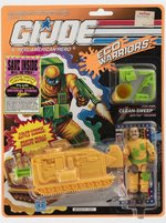 G.I. JOE: ECO WARRIORS (1991) - CLEAN-SWEEP SERIES 10/6 BACK CARDED ACTION FIGURE.