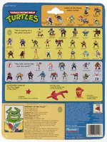 TEENAGE MUTANT NINJA TURTLES (1990) - RAY FILLET SERIES 4/44 BACK CARDED ACTION FIGURE.