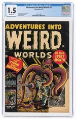 ADVENTURES INTO WEIRD WORLDS #3 MARCH 1952 CGC 1.5 FAIR/GOOD.