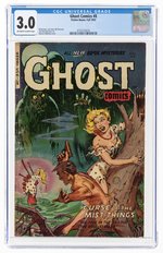 GHOST COMICS #8 FALL 1953 CGC 3.0 GOOD/VG.