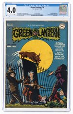 GREEN LANTERN #34 SEPTEMBER-OCTOBER 1948 CGC 4.0 VG.