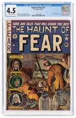 HAUNT OF FEAR #11 JANUARY-FEBRUARY 1952 CGC 4.5 VG+.