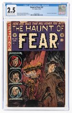 HAUNT OF FEAR #25 MAY-JUNE 1954 CGC 2.5 GOOD+.