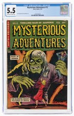 MYSTERIOUS ADVENTURES #12 FEBRUARY 1953 CGC 5.5 FINE-.