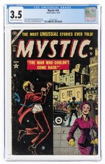 MYSTIC #34 NOVEMBER 1954 CGC 3.5 VG-.