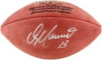 DAN MARINO (HOF) SIGNED FOOTBALL.