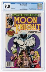 MOON KNIGHT #1 NOVEMBER 1980 CGC 9.0 VF/NM (FIRST BUSHMAN).