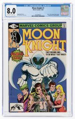 MOON KNIGHT #1 NOVEMBER 1980 CGC 8.0 VF (FIRST BUSHMAN).