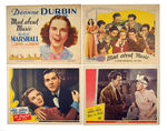 DEANNA DURBIN LOBBY CARD LOT.